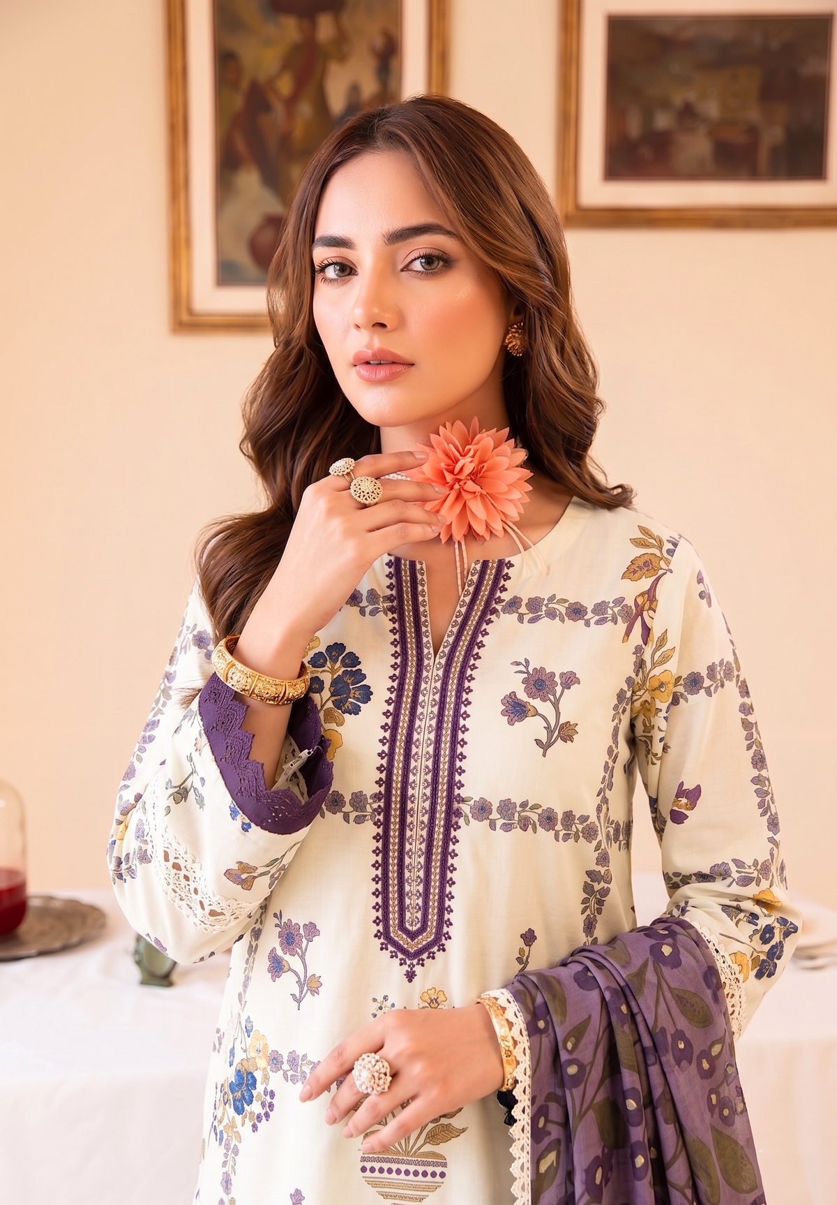 WHITY PLUM | 3PC UNSTITCHED