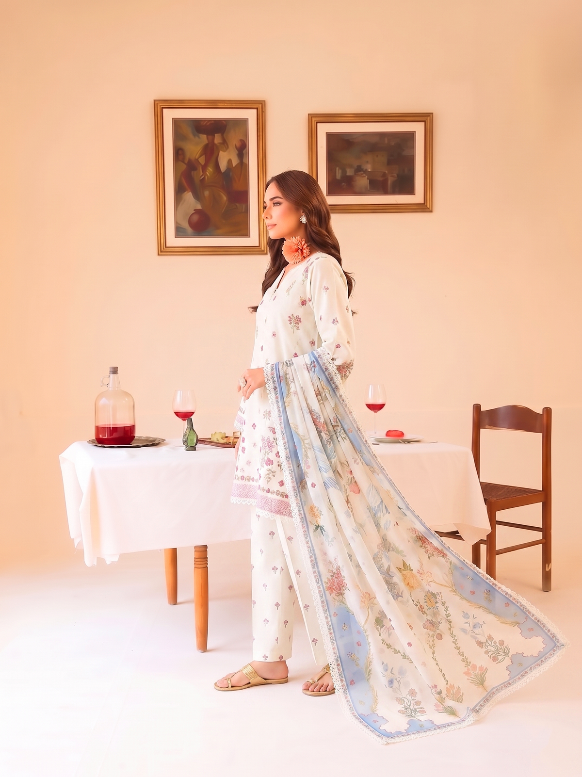 IVORY GRACE | 3PC UNSTITCHED