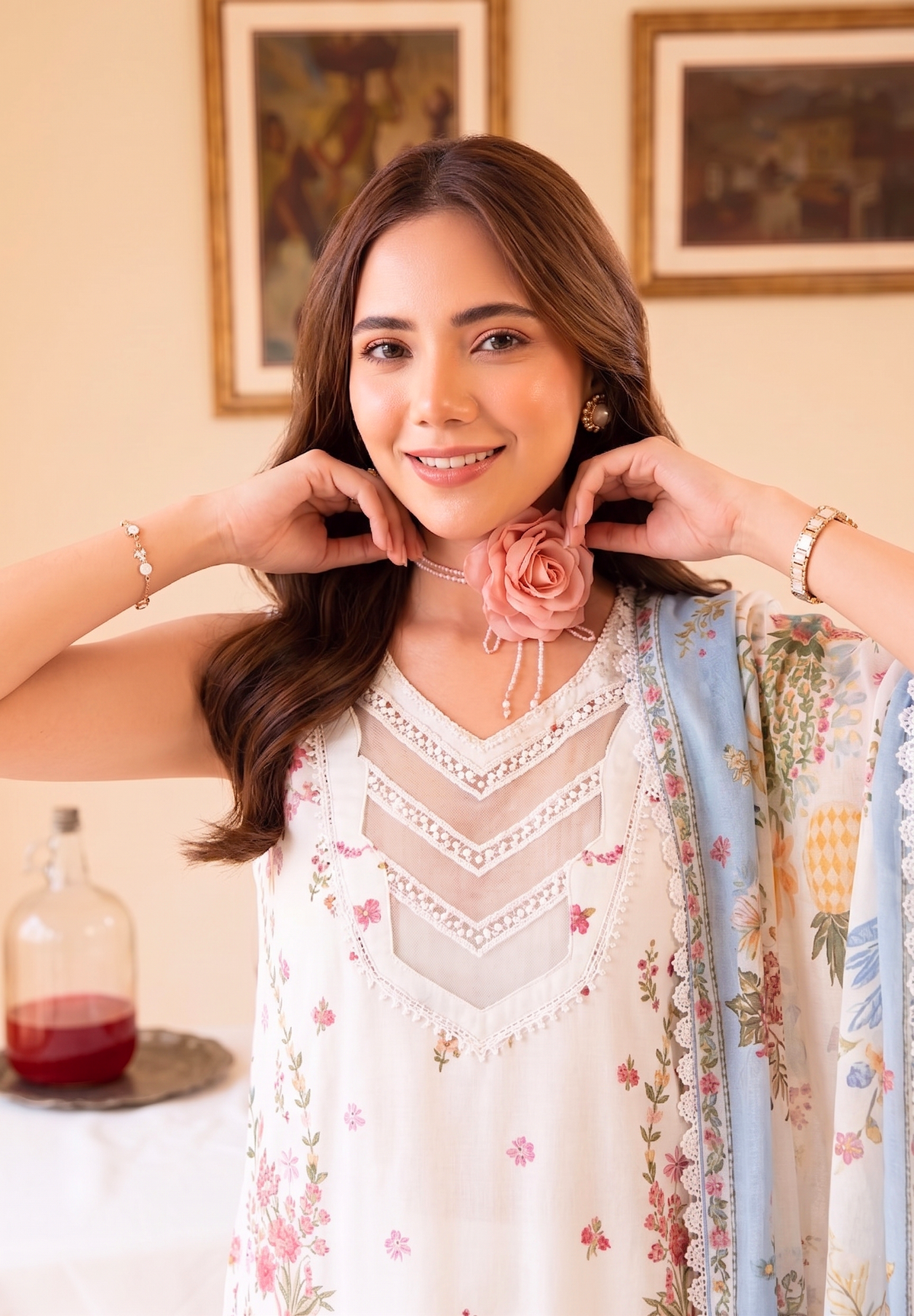 IVORY GRACE | 3PC UNSTITCHED