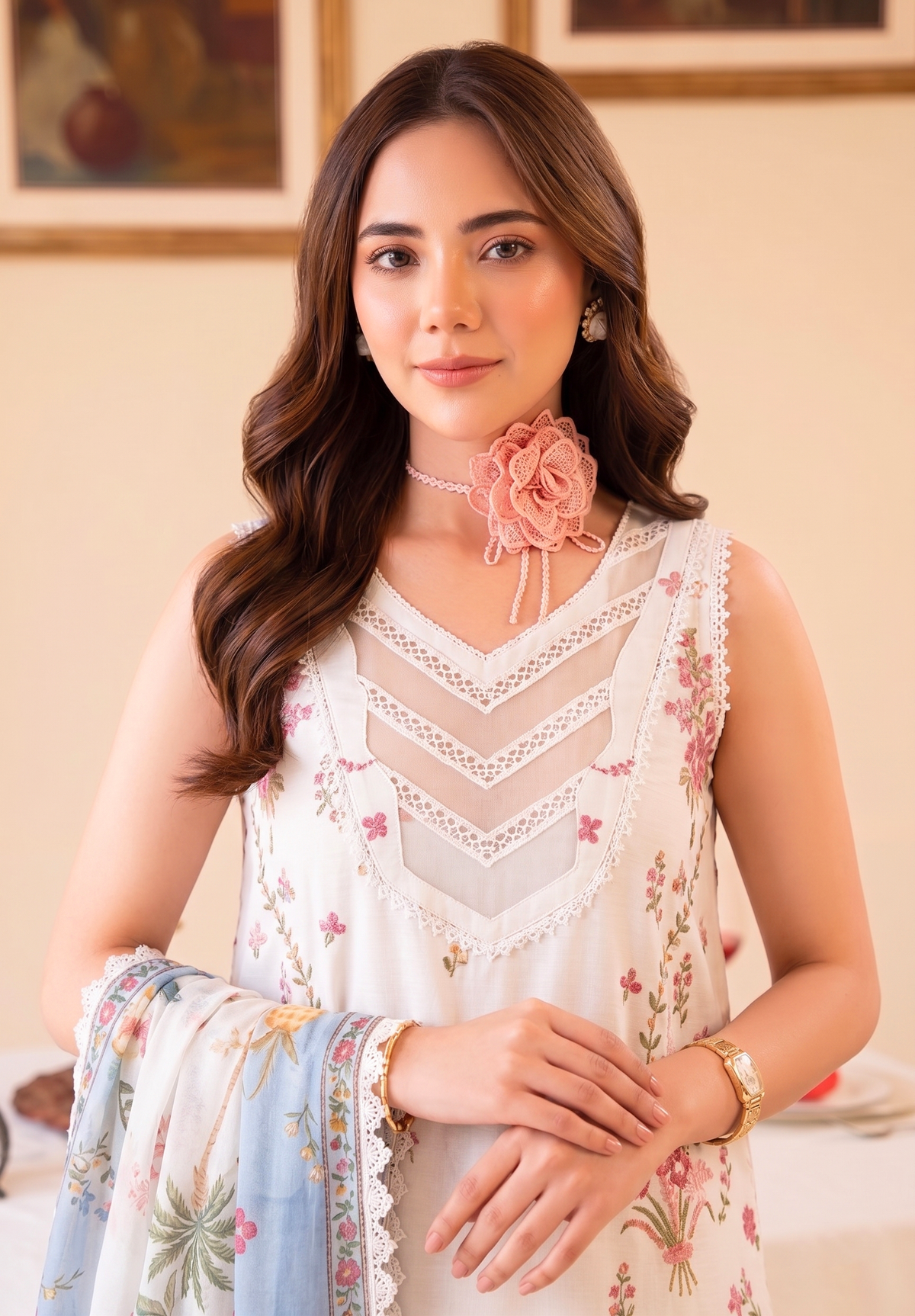 IVORY GRACE | 3PC UNSTITCHED